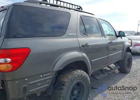 2003 Toyota Sequoia Limited V8 from USA, damaged, VIN 5TDZT38A03S184094